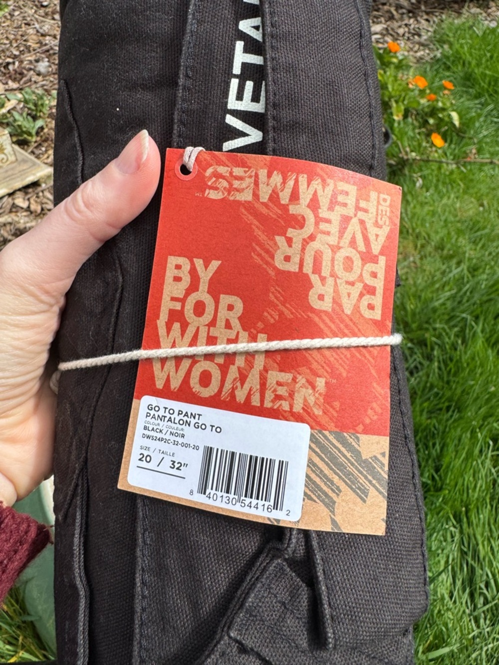 Women’s Dovetail Black Work Pants